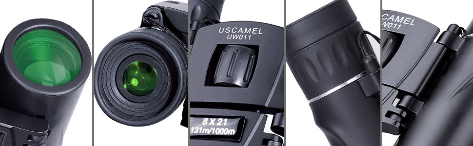 8x21 Small Binoculars