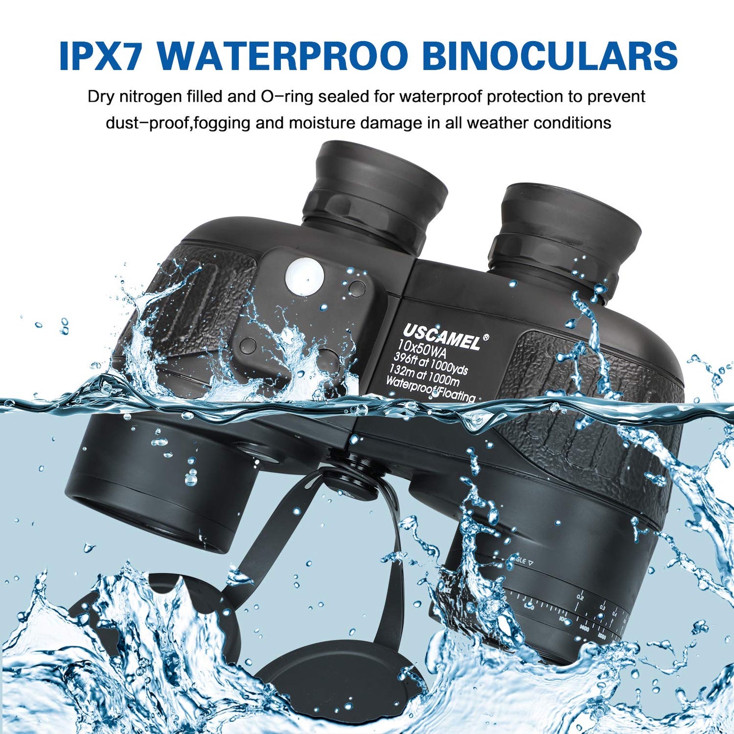 10x50 Marine Binoculars