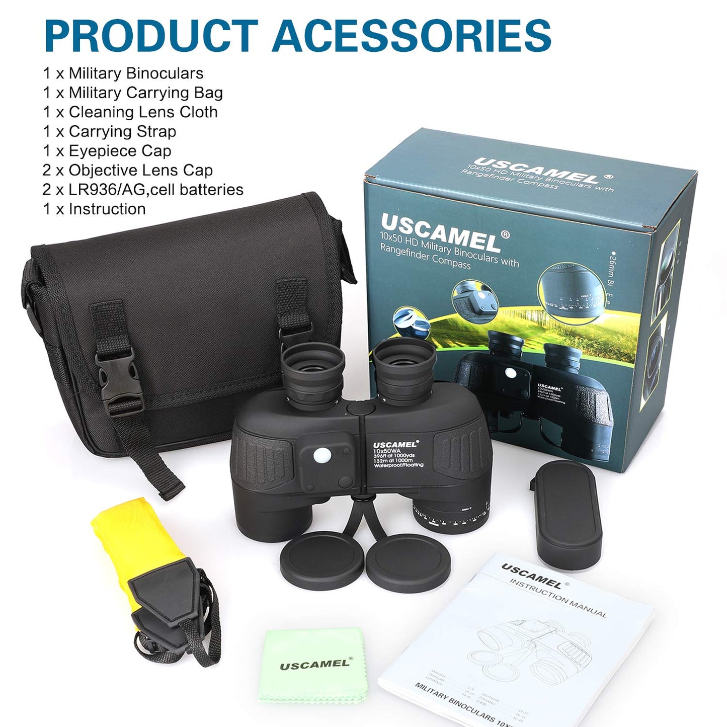 10x50 Marine Binoculars