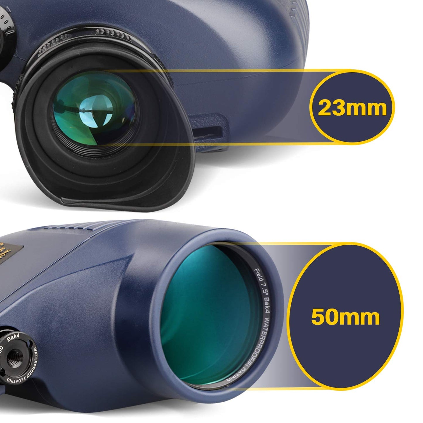 10x50 Military Bak4 Binoculars