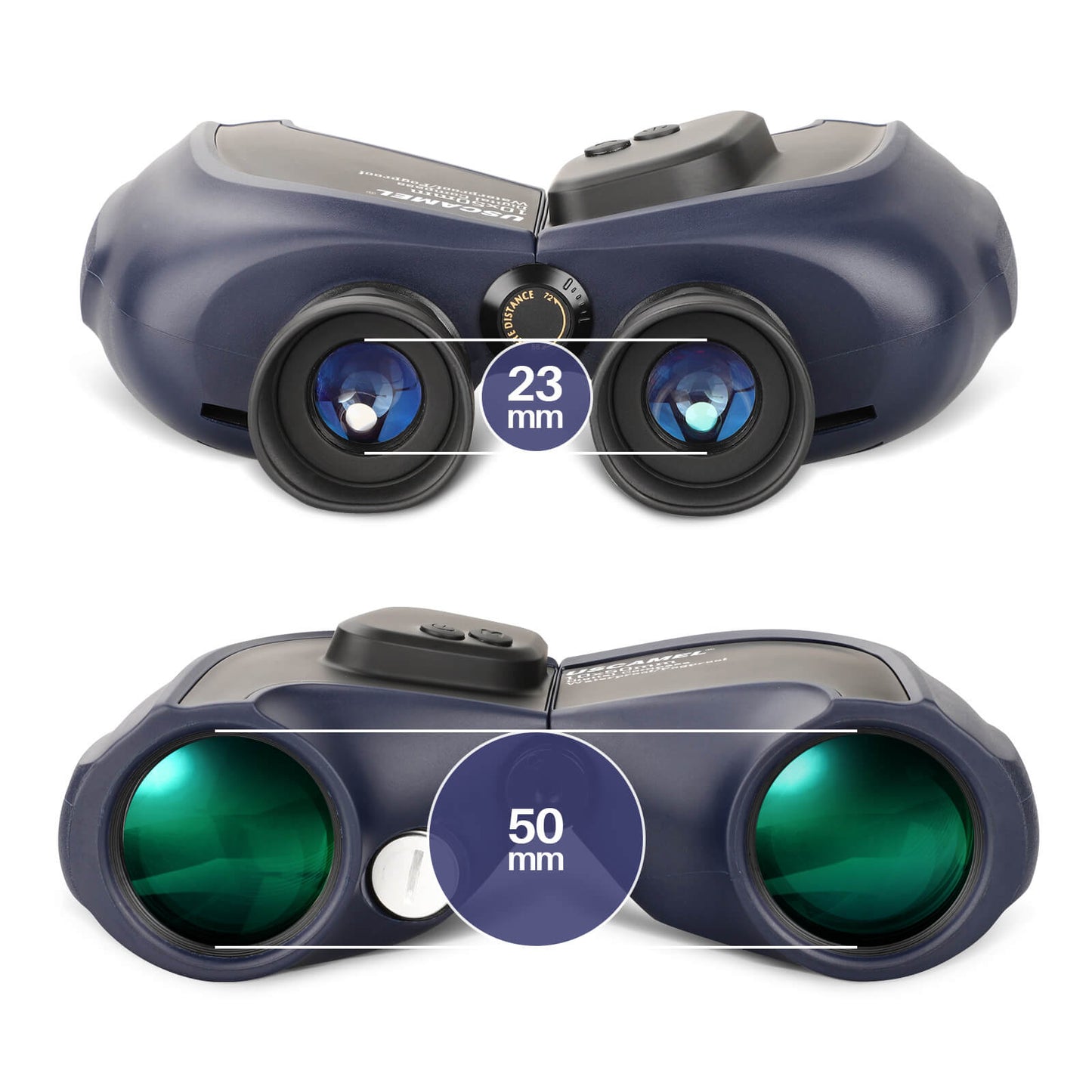 10x50 Waterproof Marine Binoculars