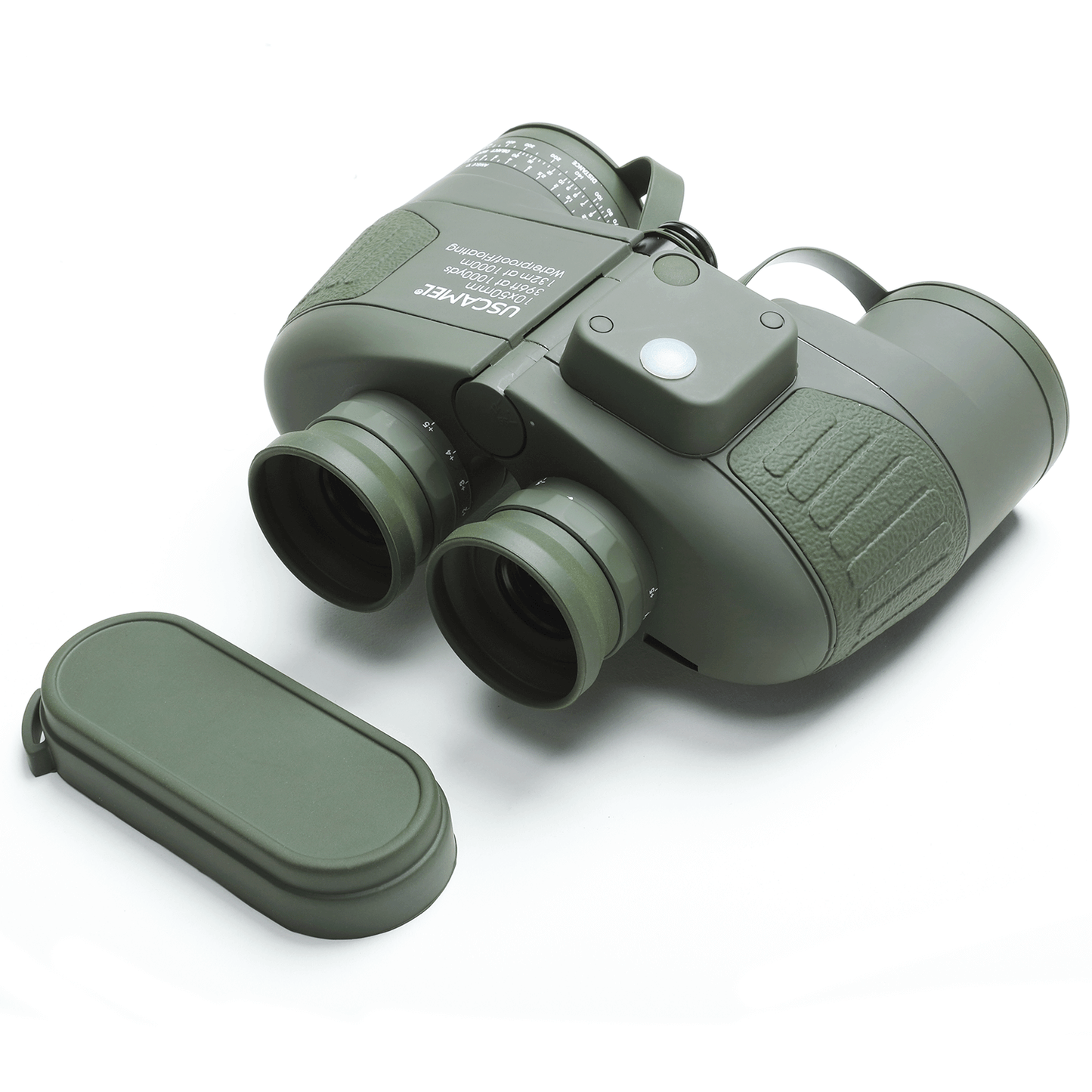 10x50 Marine Rangefinder Binoculars With Compass For Hunting