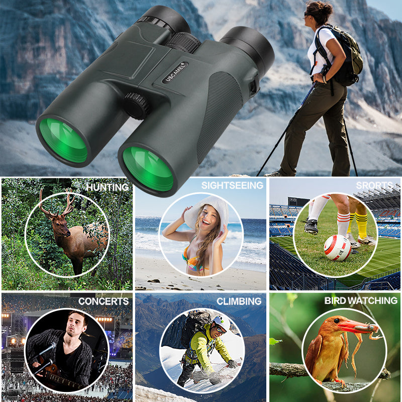 10x42 HD Compact Binoculars