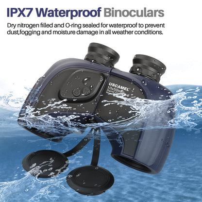 10x50 Waterproof Marine Binoculars