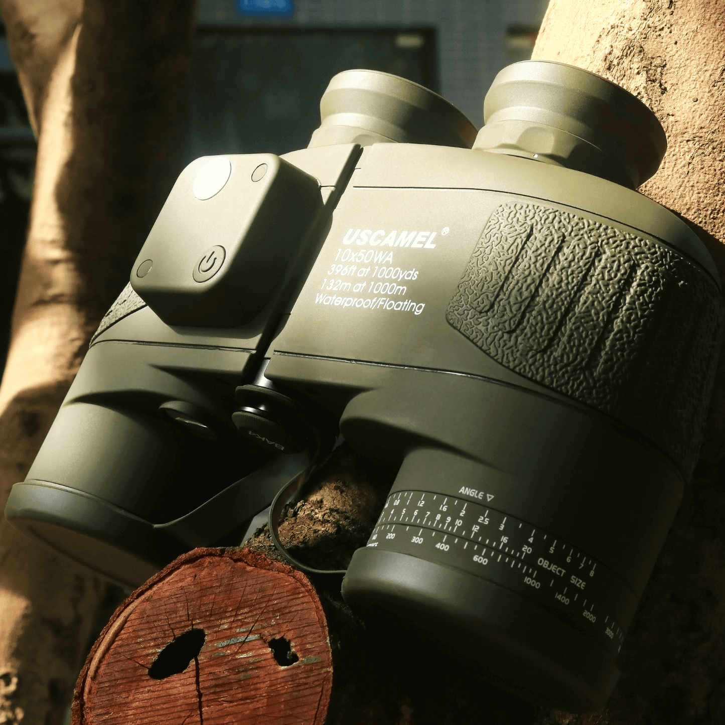 10x50 Marine Rangefinder Binoculars With Compass For Hunting