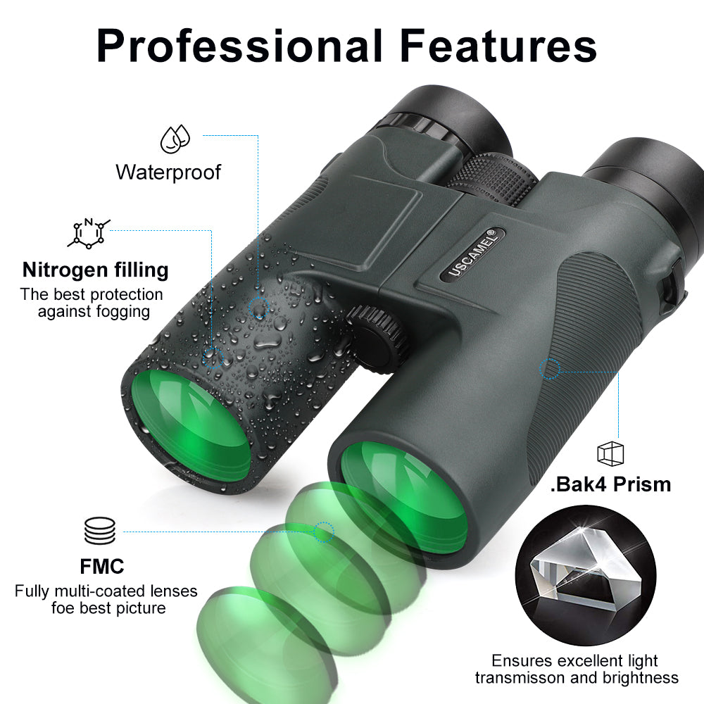 10x42 HD Compact Binoculars
